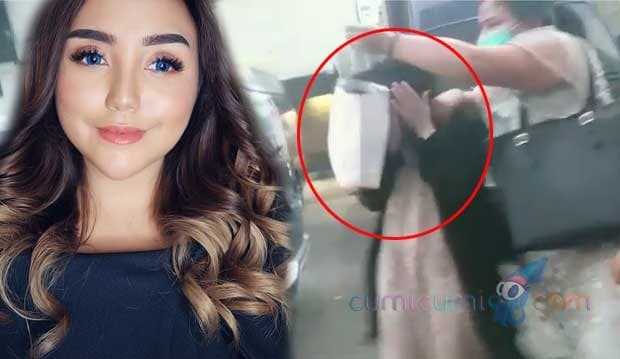 Ditanya Soal Pindah Keyakinan, Salmafina Sunan Tutupi Wajah Bak Tersangka