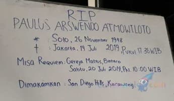 Sakit Kanker Kandung Kemih, Arswendo Atmowiloto Tutup Usia dalam Senyuman