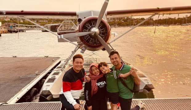 Baby Sitter Rafathar Ulang Tahun, Raffi Ahmad Ajak Keliling Sydney Naik Seaplanes