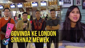 Jeje Govinda Terbang ke London, Syahnaz Sadiqah Nangis Berhari-hari