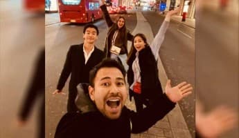 Raffi Ahmad Double Date Bareng Luna Maya dan Ryochin di London,