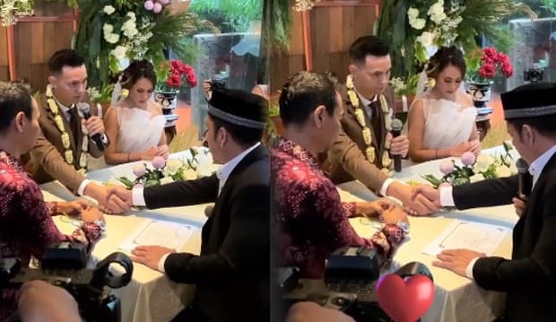 Nikahi Nabila Faisal Secara Islam, Marcell Darwin Beri Mas Kawin Logam Mulia dan Uang Tunai