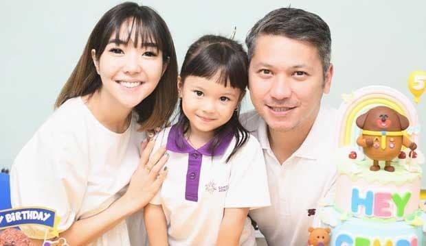 Gempita Ulang Tahun, Gisella dan Gading Marten Kompak Rayakan di Sekolah