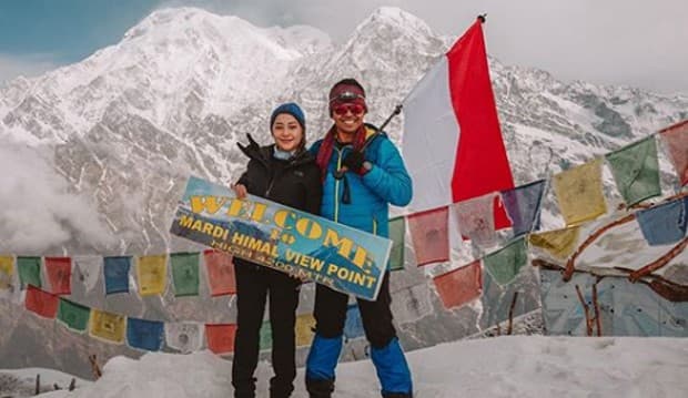 5 Cerita Nikita Willy Mendaki Gunung Himalaya, Perjalanan Panjang dan Terjang Cuaca Buruk