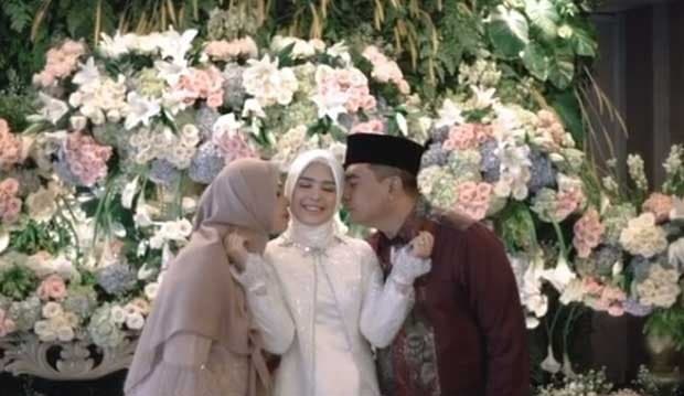 Ditengah Wabah Pandemi Virus Corona, Vebby Palwinta dan Razi Bawazier Resmi Menikah