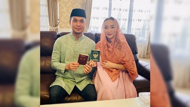 Bahagia Banget, Pernikahan Zaskia Gotik dan Sirajuddin Mahmud Akhirnya Sah Secara Negara.