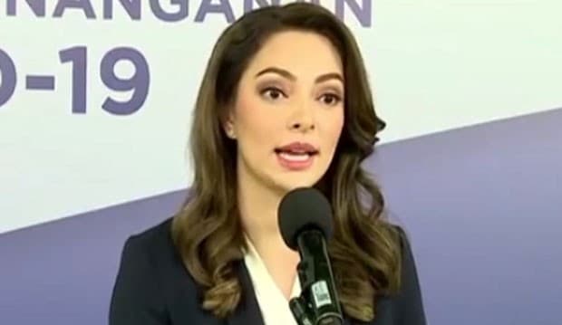 Bikin Adem, Reisa Broto Asmoro Curi Perhatian saat Siaran Update Pasien Covid