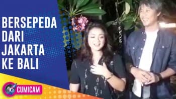 Keren! Nirina Zubir dan Ernest Fardiyan Pernah Bersepeda dari Jakarta ke Bali