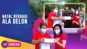 Aksi Mulia Delon dan Istri Tercinta Berbagi di Momen Natal