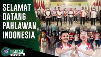 Greysia Polii & Apriyani Rahayu Disambut Bak Pahlawan Usai Raih Medali Emas Olimpiade Tokyo 2020