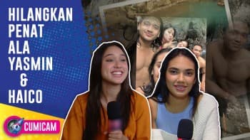 Hilangkan Penat Saat Syuting, ini yang Dirasakan Haico dan Yasmin Napper Saat di Curug - Cumicam