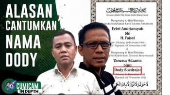Mengharukan, Ini Alasan Faisal Tetap Cantumkan Nama Dody Sudrajat di Buku Yasin Vanesa & Bibi