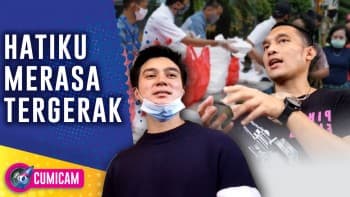 Baim Wong dan Giovanni Tobing Berbagi Makan Gratis, Ini Alasannya - Cumicam