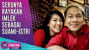 Begini Keseruan Delon dan Aida Noplie Rayakan Imlek Sebagai Suami-istri